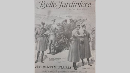 Illustrations représentant des hommes en tenues militaires diverses.
