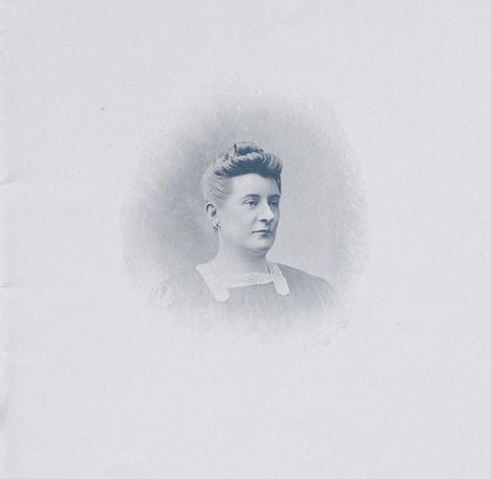 Portrait de Mathilde Jagot extrait de sa notice nécrologique, 1910.