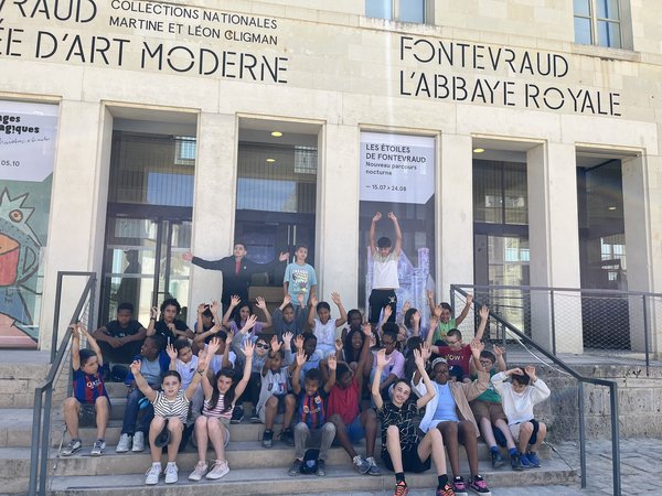 Les lauréats du prix Citoyenneté à l'abbaye royale de Fontevraud, 24 juin 2025