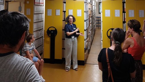 Visite guidée des Archives départementales lors des Journées européennes du patrimoine 2023