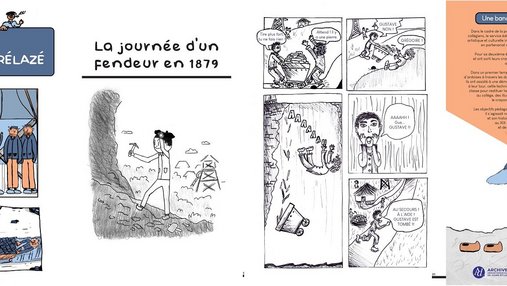 Extraits de la bande dessinée