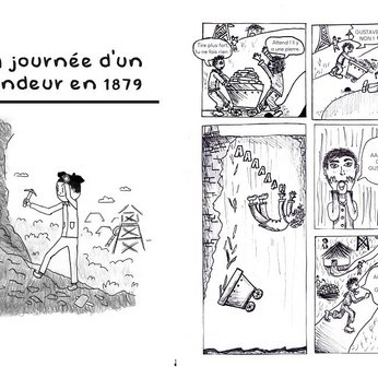 Extraits de la bande dessinée