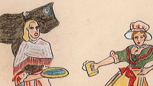 Programme de fin de stage de la promotion Alsace-Lorraine, 22-23 février 1945.