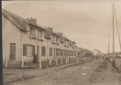 Photographie de maisons d'ouvriers