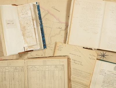 Exemples de documents de la commune de Dénezé-sous-Doué. 