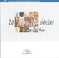 Couverture de l'ouvrage « 20 jours, 20 siècles qui ont fait l'Anjou »