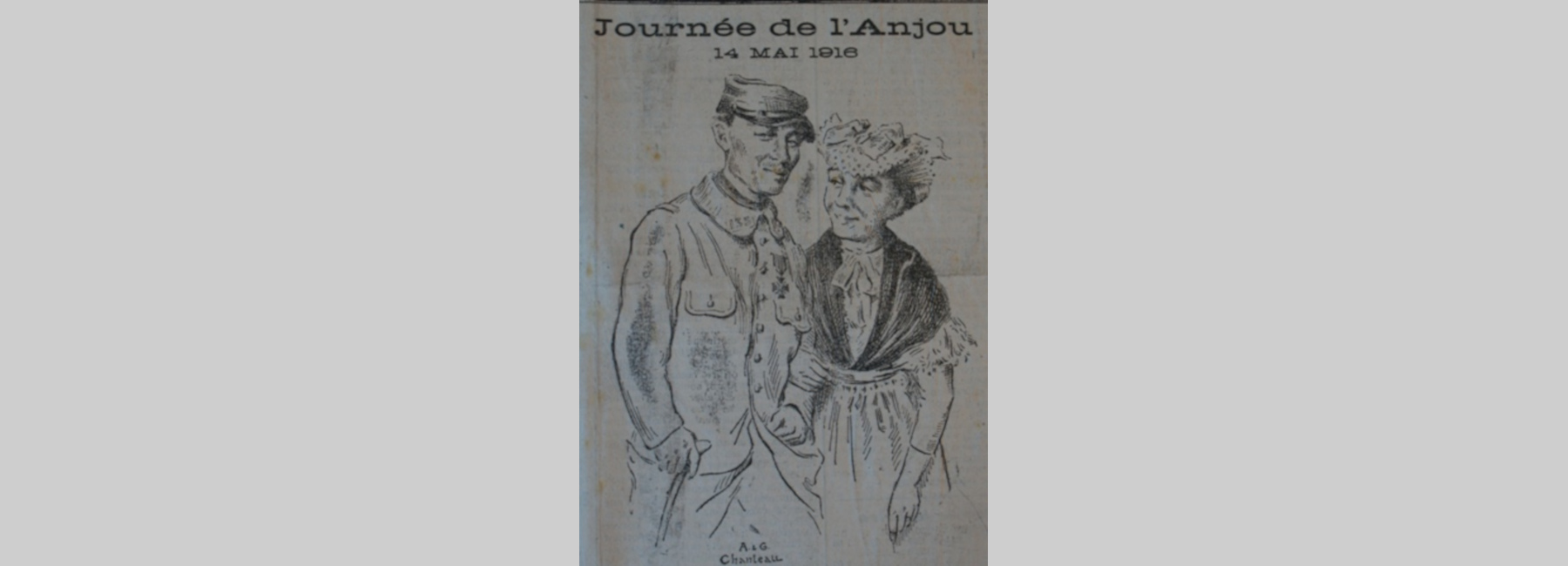 Dessin en l'honneure de la Journée de l'Anjou