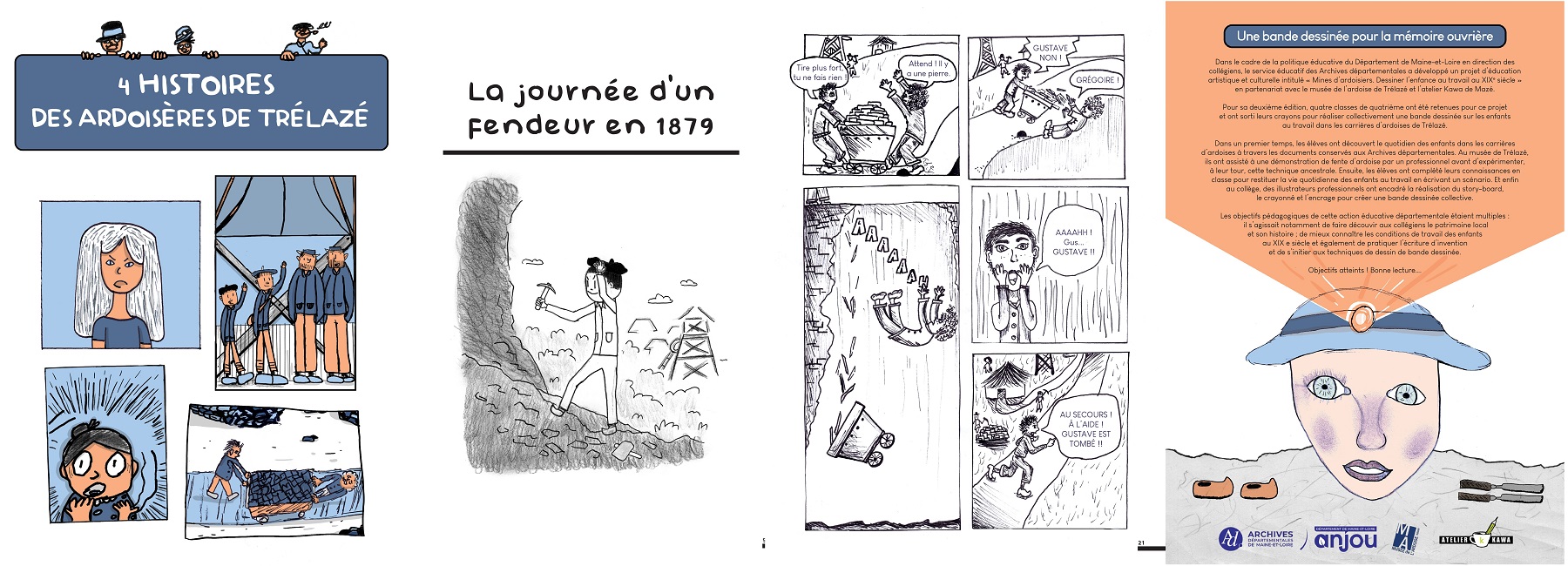 Extraits de la bande dessinée