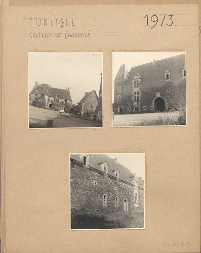 Château de Charnacé, Contigné, 1973